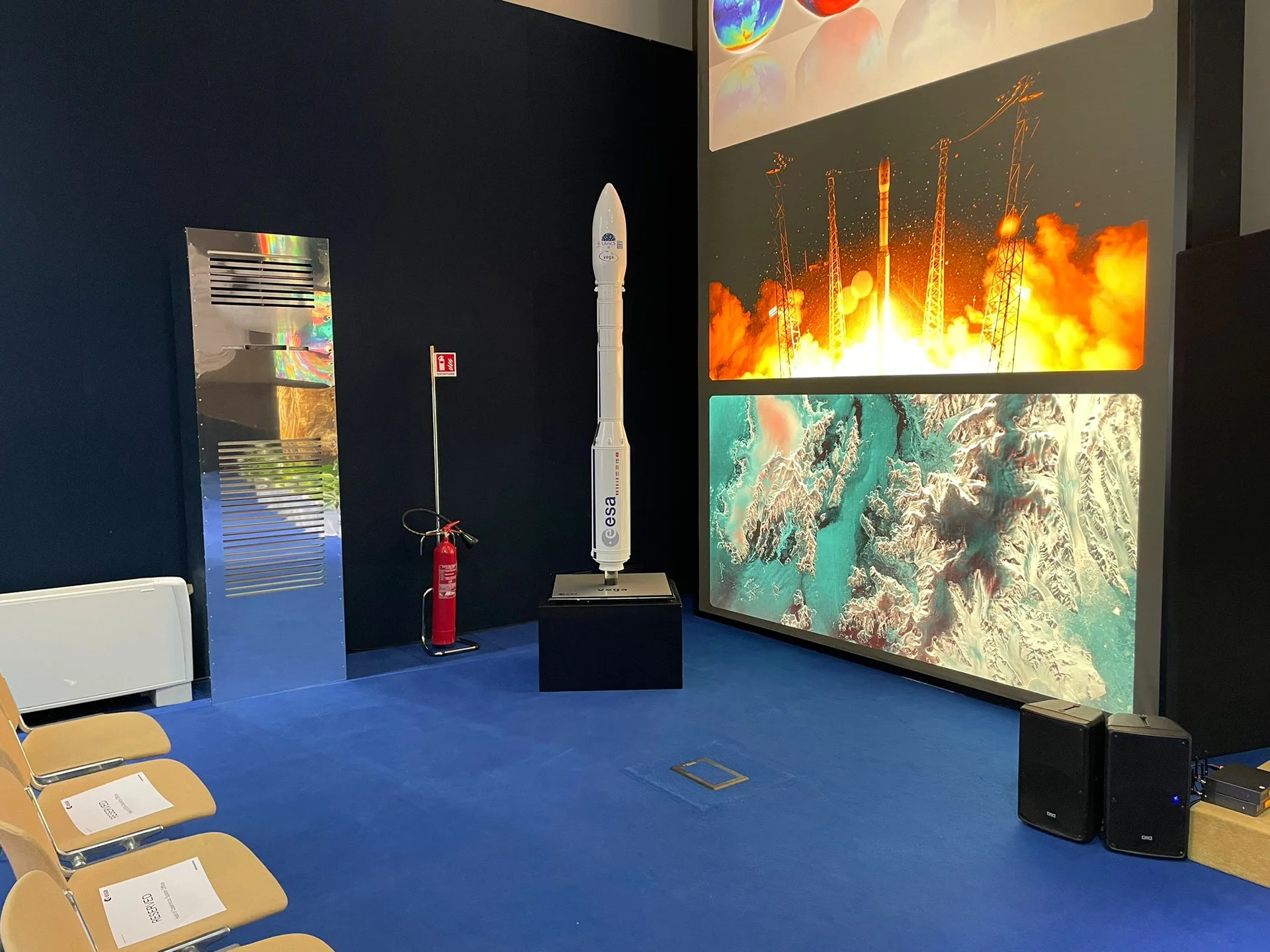Spazio multimediale — realizzazione R&F Air Rent