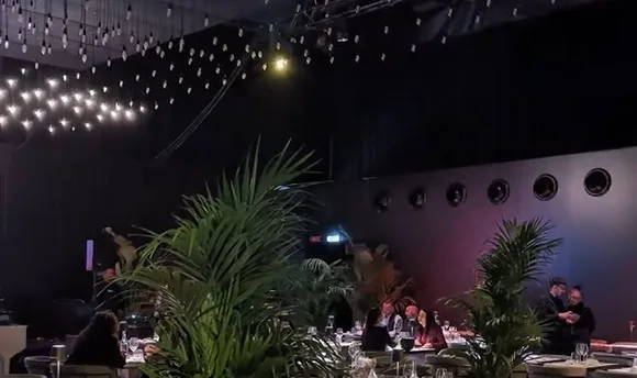 Evento serale outdoor — realizzazione R&F Air Rent