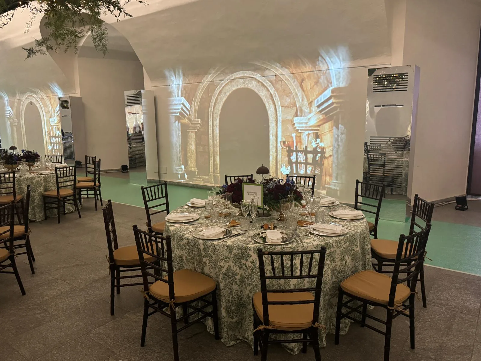 Sala ricevimenti — realizzazione R&F Air Rent